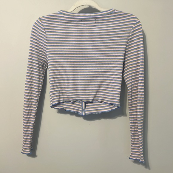 Urban outfitters striped cardigan women’s size medium - Picture 3 of 3